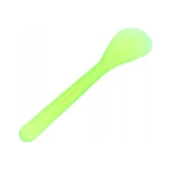 Malířská špachtle Kosmetická špachtle/lopatka z plastu pro aplikaci pleťových masek a alginátů - Zelená