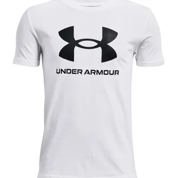 Pánská móda Triko Under Armour UA Sportstyle Logo SS 1363282-100 Velikost YXL