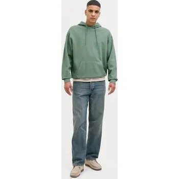 Pánská mikina Jack & Jones Mikina Charge 12268272 Zelená Loose Fit XL