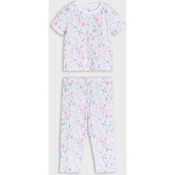 Sinsay - Dvoudílná pyžamová souprava - krémová - 910DO-01X - 910DO-01X-74