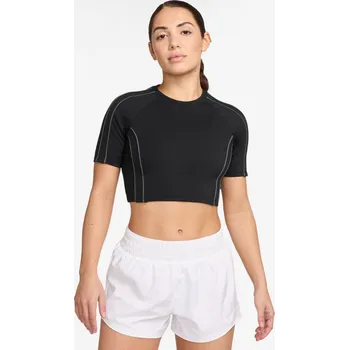 Nike W NK ONE SS TOP CAPSULE Dám.tričko - 0 - černá - XS