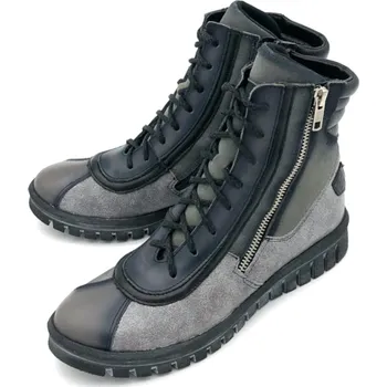 Dámské polobotky Dámská kožená kotníková obuv 05565-03/00-7 MACIEJKA šedá Barva: šedá, Velikost: 40