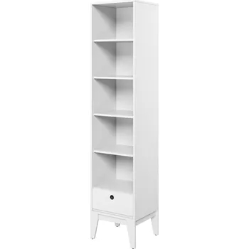 Knihovna Regál FLERS 02 1S bílá