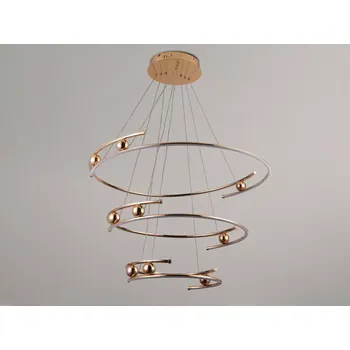 Nástěnné svítidlo LED svítidlo + dálkový ovladač 170W - J4347/GCH