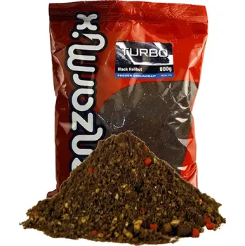 BENZAR MIX Krmítková směs Turbo Feeder Black Halibut 800g (BENZAR MIX Krmítková směs Turbo Feeder Black Halibut 800g)