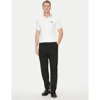 Calvin Klein Polokošile K10K114474 Bílá Regular Fit XXL