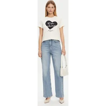 Pánská móda Weekend Max Mara T-Shirt Vello 2515971051 Écru Regular Fit M