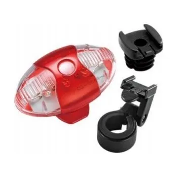 Cyklosvítilna Zadní světlo na kolo 5 LED diod, 4 funkce Spencer