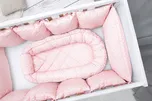Milkie Honey české oboustranné hnízdečko pro miminko Polka Dot Rose