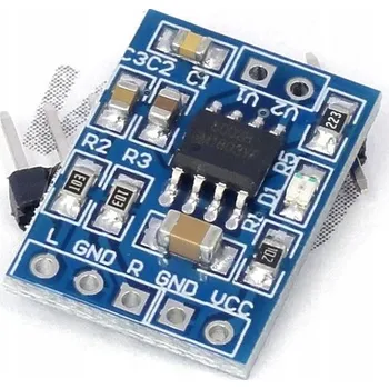 Hi-Fi Zesilovač Modul zesilovače audio výkonu 3W 5V HXJ8002