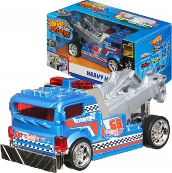 autíčko HOT WHEELS PULL-BACK SPEEDERS Heavy Hitcher HPR80