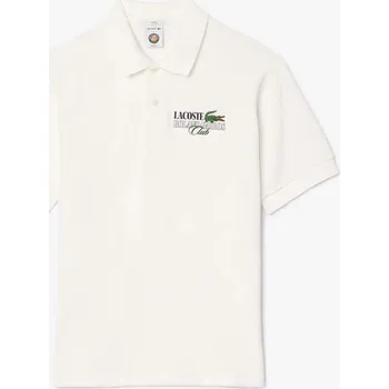 Pánské tričko Tričko Lacoste Cream 1087750 XS