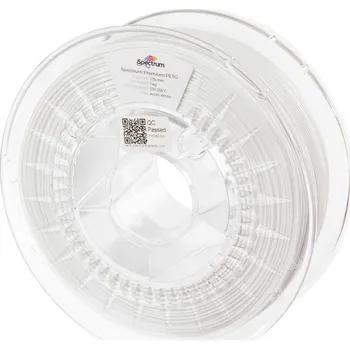 Příslušenství k 3D tiskárně Spectrum Filaments 80057 PET-G Premium vlákno pro 3D tiskárny PETG plast chemicky odolné, Nárazuvzdorný 1.75 mm 1000 g Arktická bílá, bílá, arktická bílá 1 ks