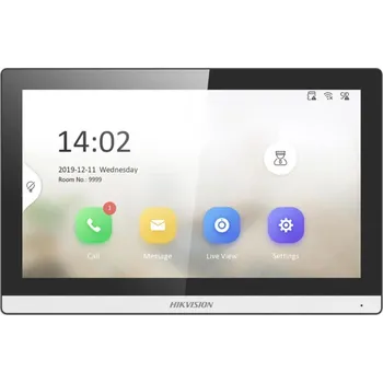 Bezpečnostní kamera HIKVISION DS-KH6350-TE1, 7" IP bytový dotykový monitor; PoE
