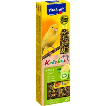 Krmivo pro ptáka Vitakraft CHOVEX Vitakraft KRÄCKER® KANÁREK kiwi & citrusy 2x30g