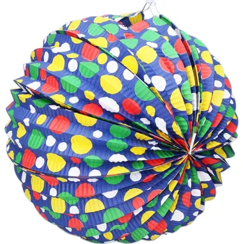 Party dekorace Lampion koule 30cm, 5 vzorů