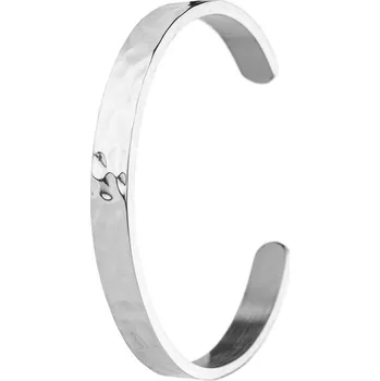 Náramek franco bene Náramek s popraskaným vzorem - stříbrný 2949