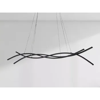 Nástěnné svítidlo LED závěsné svítidlo s dálkovým ovladačem 80W - J4368/B