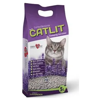 Podestýlka Catlit s levandulí pro kočky 4kg/5l