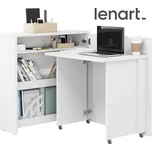 Casarredo Rozkládací psací stůl pravý REBECCA bílá