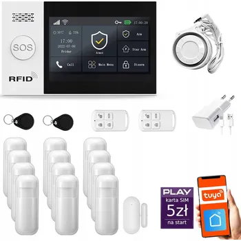 Zabezpečovací technika Bezdrátový alarm HUXGO HUXGO HXA007 2G B R12 PS