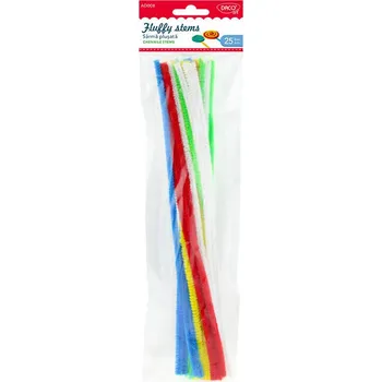 DACOart Chlupaté modelovací drátky - 30 cm - 25 ks