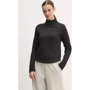 Dámská mikina Mikina adidas Originals INTERLOCK LS JJ0937 černá 99X, vel. S