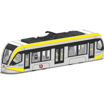 autíčko Bburago Bburago tramvaj žlutá