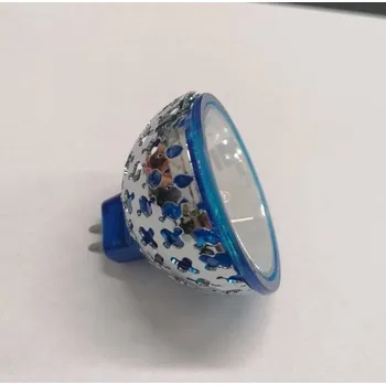 Žárovka Designová halogenová žárovka MR16 35W modrá