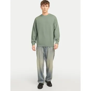 Pánská mikina Jack & Jones Mikina Charge 12268273 Zelená Loose Fit S