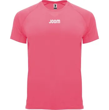Pánské tričko JOOM pánské sportovní tričko BAHRAIN, fluor růžová - XXXL