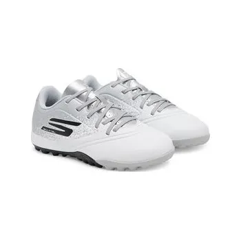 Chlapecké tenisky Boty na fotball Skechers Razor 1.5 Jr Youth Tf 252061L/WSL Bílá 37