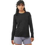 Salomon Sense Aero LS Tee GFX W LC2695000 - deep black/black beauty L