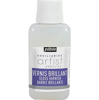 Pébéo Lesklý lak vodou ředitelný pro akrylové barvy 250 ml