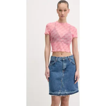 Pánská móda Tričko Hugo Blue 50537184 růžová 39X, vel. S