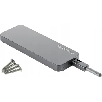 Nábytkový doraz Tip-On s tichým dovíráním ATM SMART PUSH Light antracit