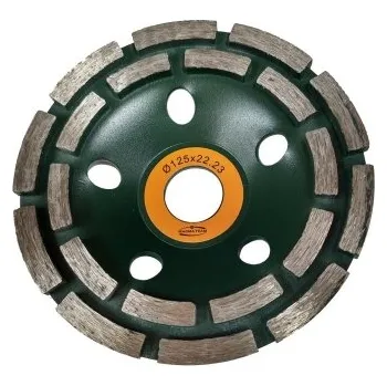 Řezný kotouč Diamantový kotouč hrncový segmentový 125x22 PREMIUM MPDR125 pro broušení betonu