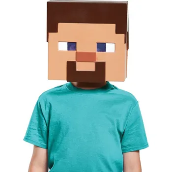 Karnevalová maska Epee Maska Minecraft Steve dětská