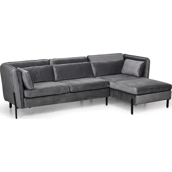 Sedací souprava Látková sedací souprava ELIE, šedá