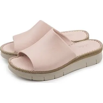 Dámské pantofle Vlnka Dámské kožené nazouváky Brigita růžová velikost obuv dospělí 40