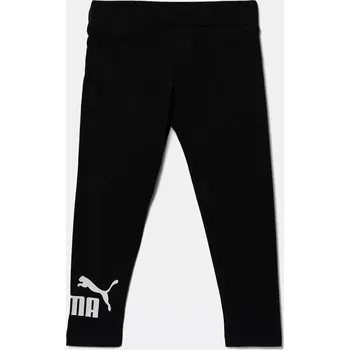 Dívčí legíny Dětské legíny Puma ESS No. 1 Logo Leggings 684936 černá 99X, vel. 116