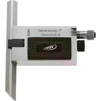 Úhloměr Úhelník příložný přesný posuvné pravítko Helios-Preisser