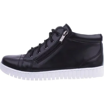 Dámské polobotky OBUV JANA ČR Boty JANA 500 černé dámské kožené Velikost: 42