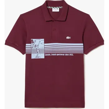 Pánské tričko Tričko Lacoste Red 1087769 L