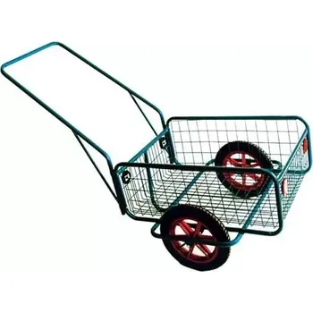 Dvoukolový ruční vozík Kovodružstvo Dvoukolový vozík Rapid IV, zelená barva (450 x 640 x 280 mm)