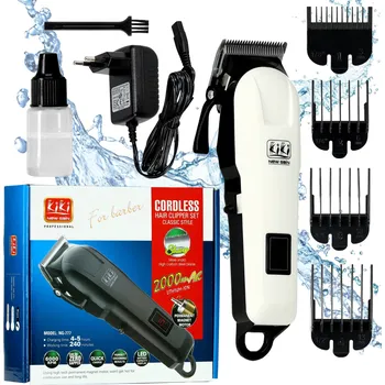 WMARK strojek na vlasy NG-777 elektrický stříhací strojek na vlasy holicí strojek na vlasy vousy hlavy NG-777-WHITE