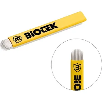 Tužka na obočí Čepelka Biotek na microblading 18U - 0.15mm