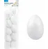 LUMA Polystyrenové vajíčko 60 mm 10 ks bílé