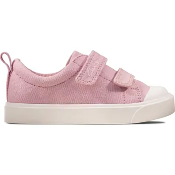 Chlapecké tenisky Boty Clarks Pink Canvas 1086102 C9 (27)