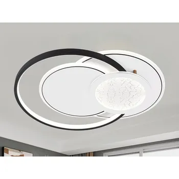 Nástěnné svítidlo LED stropní svítidlo s dálkovým ovladačem 80W - J1333/W